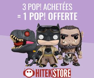 3 figurines Pop! achetées, la 4ème Offerte !