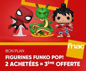 2 Funko Pop achetées : la 3ème offerte