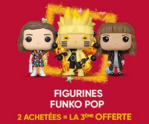 2 Funko Pop achetées : la 3ème offerte