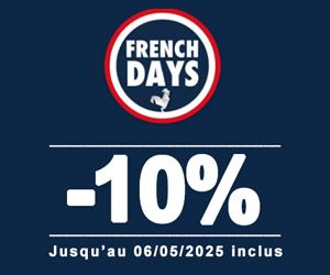French Days : 10% de réduction