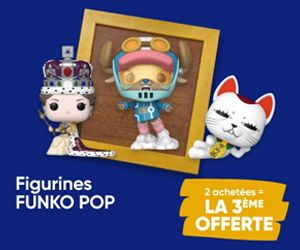 2 Funko Pop achetées : la 3ème offerte