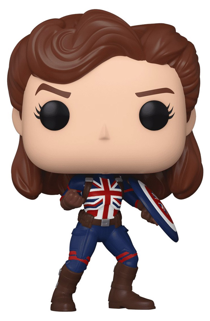 Funko Pop What If...? Captain Carter - Réf Funko - Game Stop