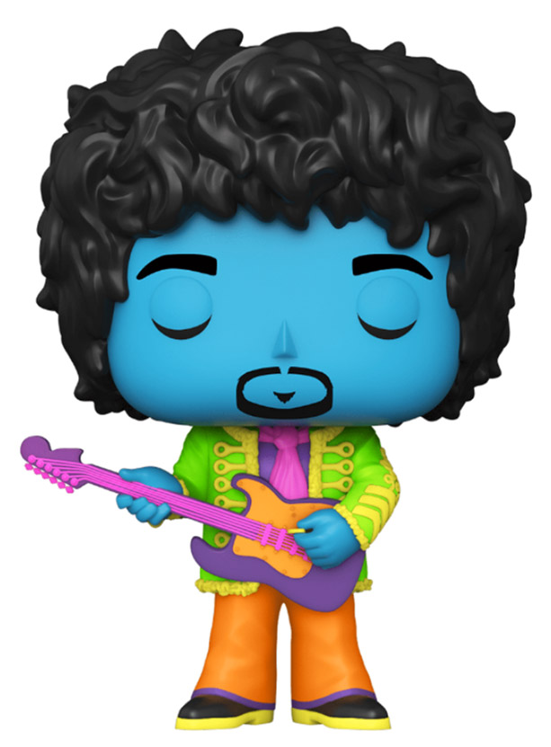 Funko Pop Jimi Hendrix - Black Light - Réf Funko - Funko Shop