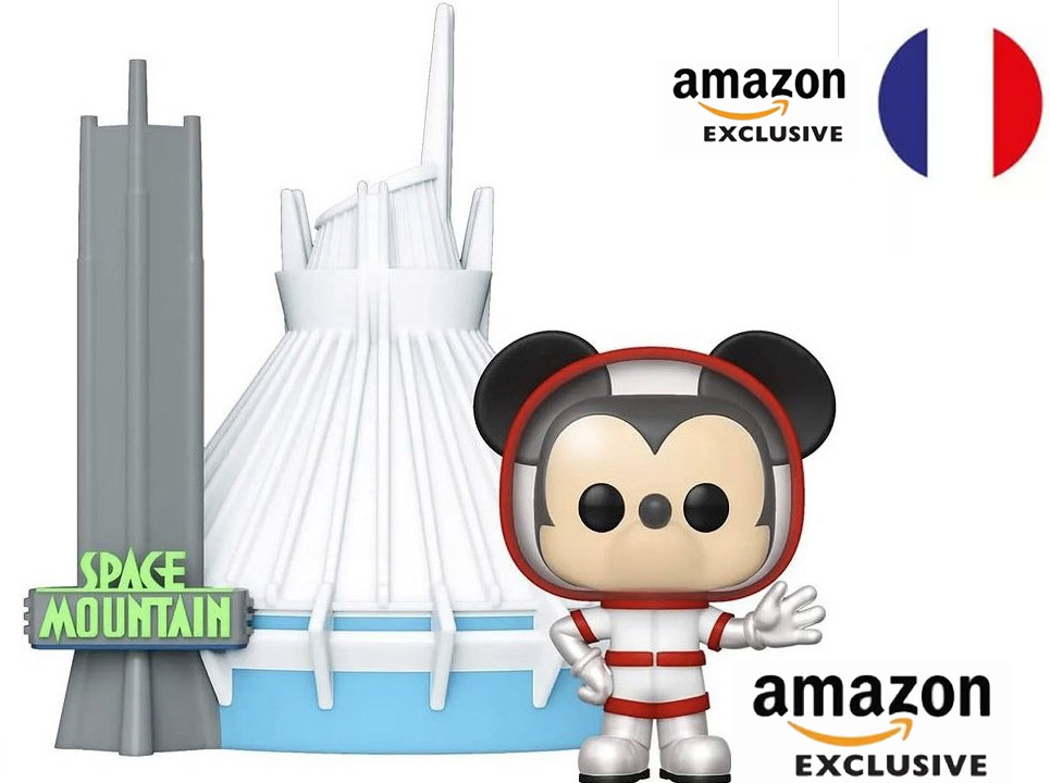 Funko Pop Walt Disney World : Space Mountain et Mickey Mouse- Réf Funko 60666 - Amazon