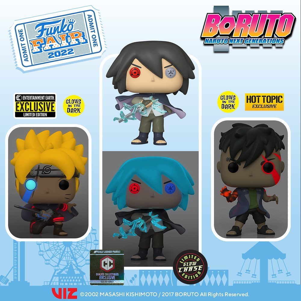 Funko pop funko fair 2022 Boruto