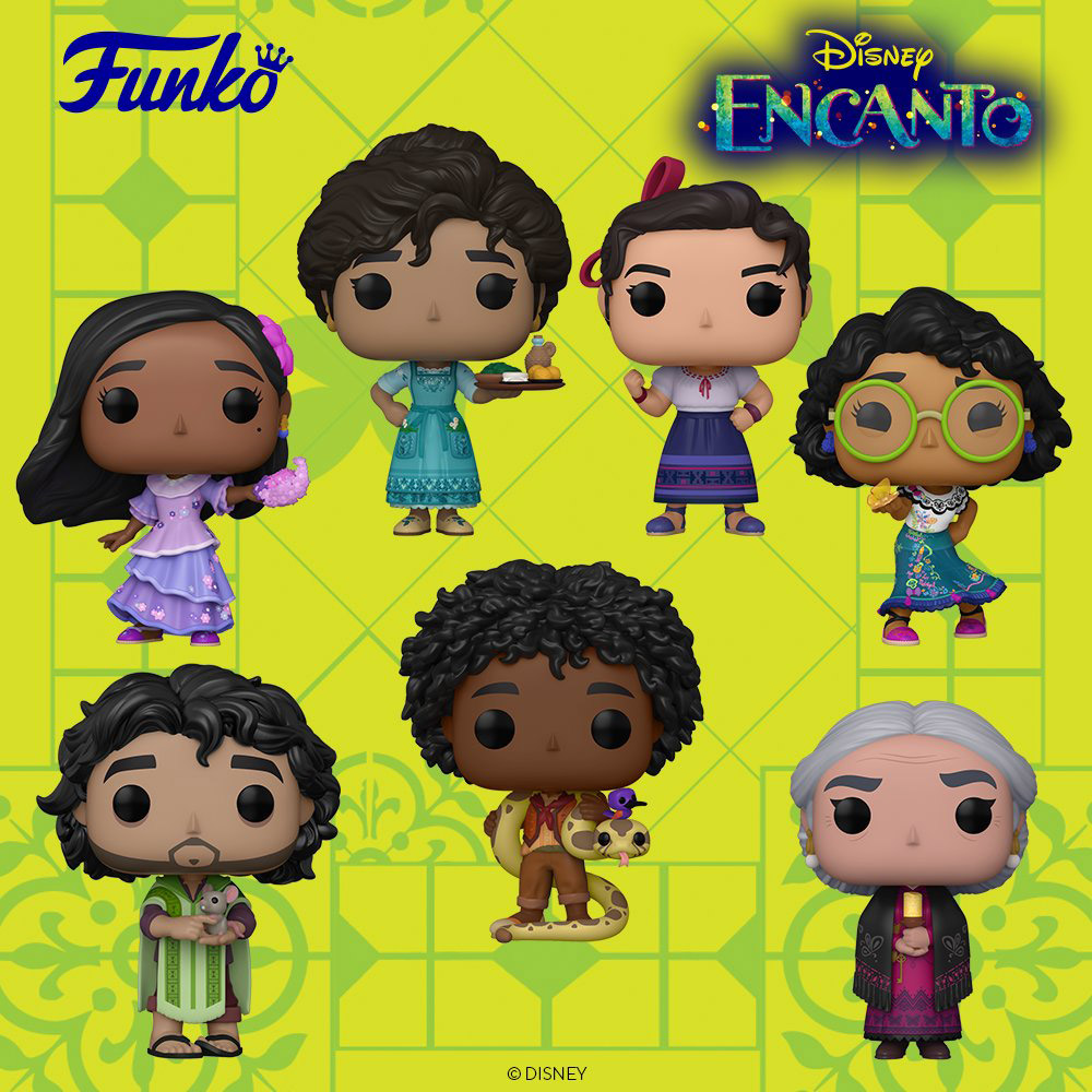 Nouvelles Funko Pop Encanto : La Fantastique Famille Madrigal - Disney