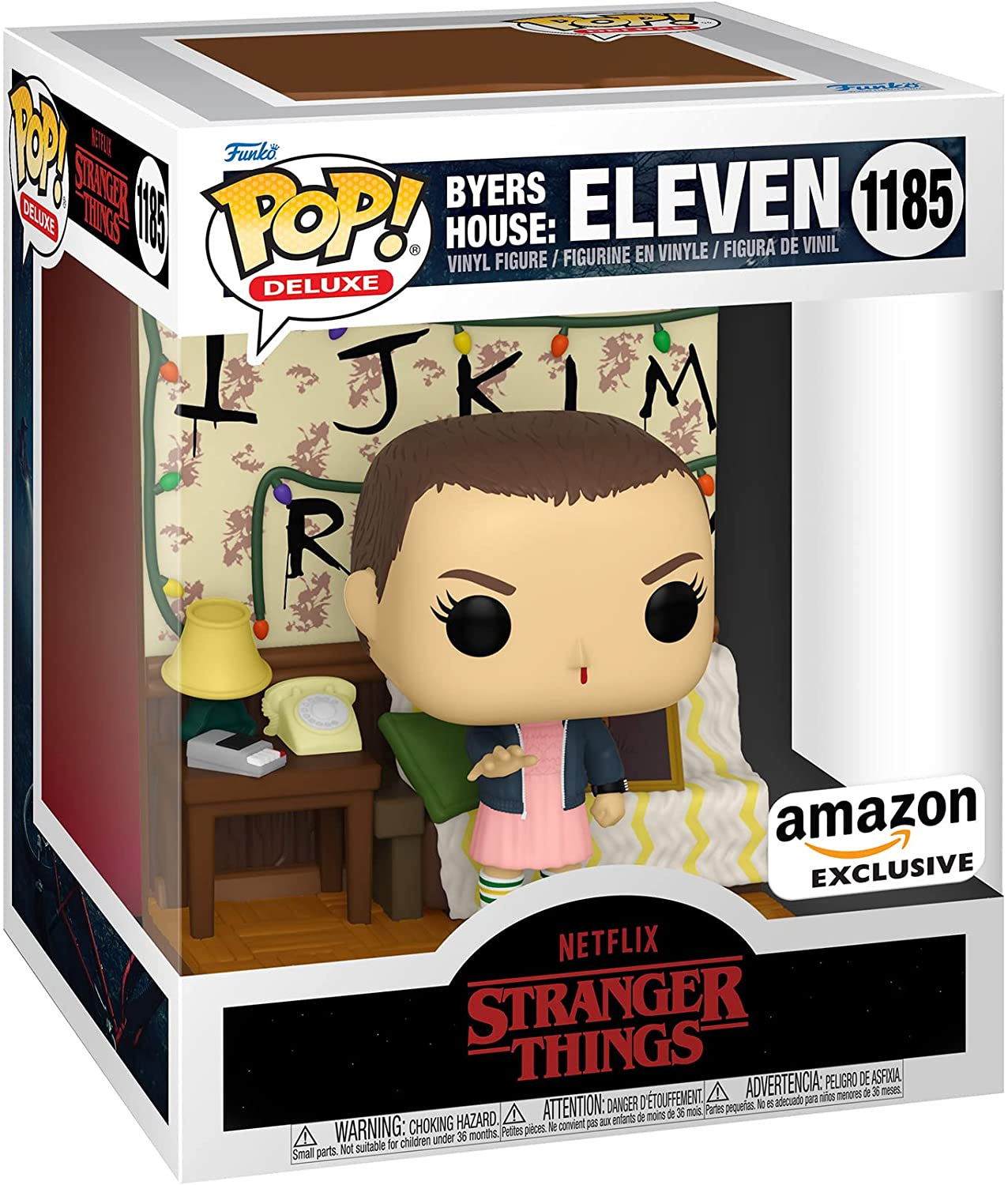Figurine Pop Stranger Things Build A Scene : Byers House : Eleven