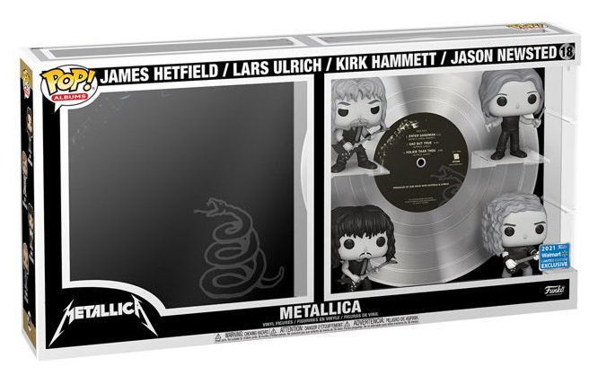 Funko Pop Deluxe Album : Metallica Black Album- Réf Funko 60990- Walmart