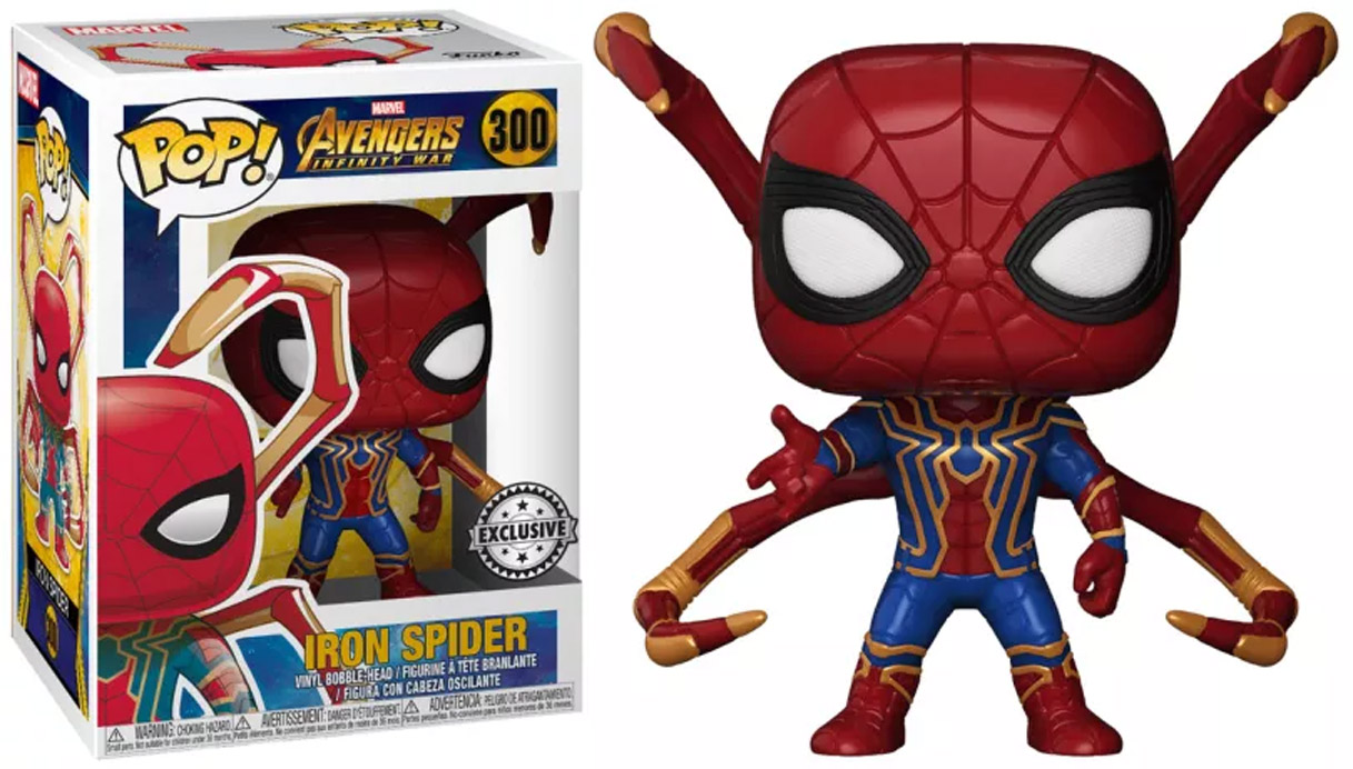 Costume Iron Spider en Funko Pop