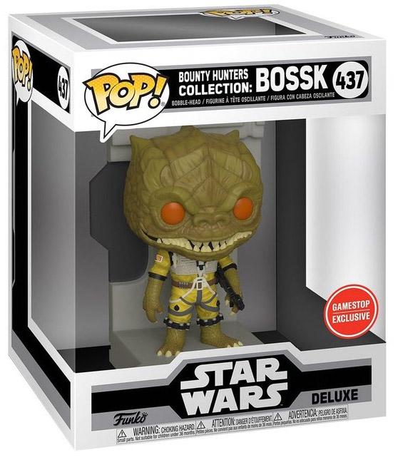Funko POP Deluxe Star Wars Bounty Hunters Collection: Bossk