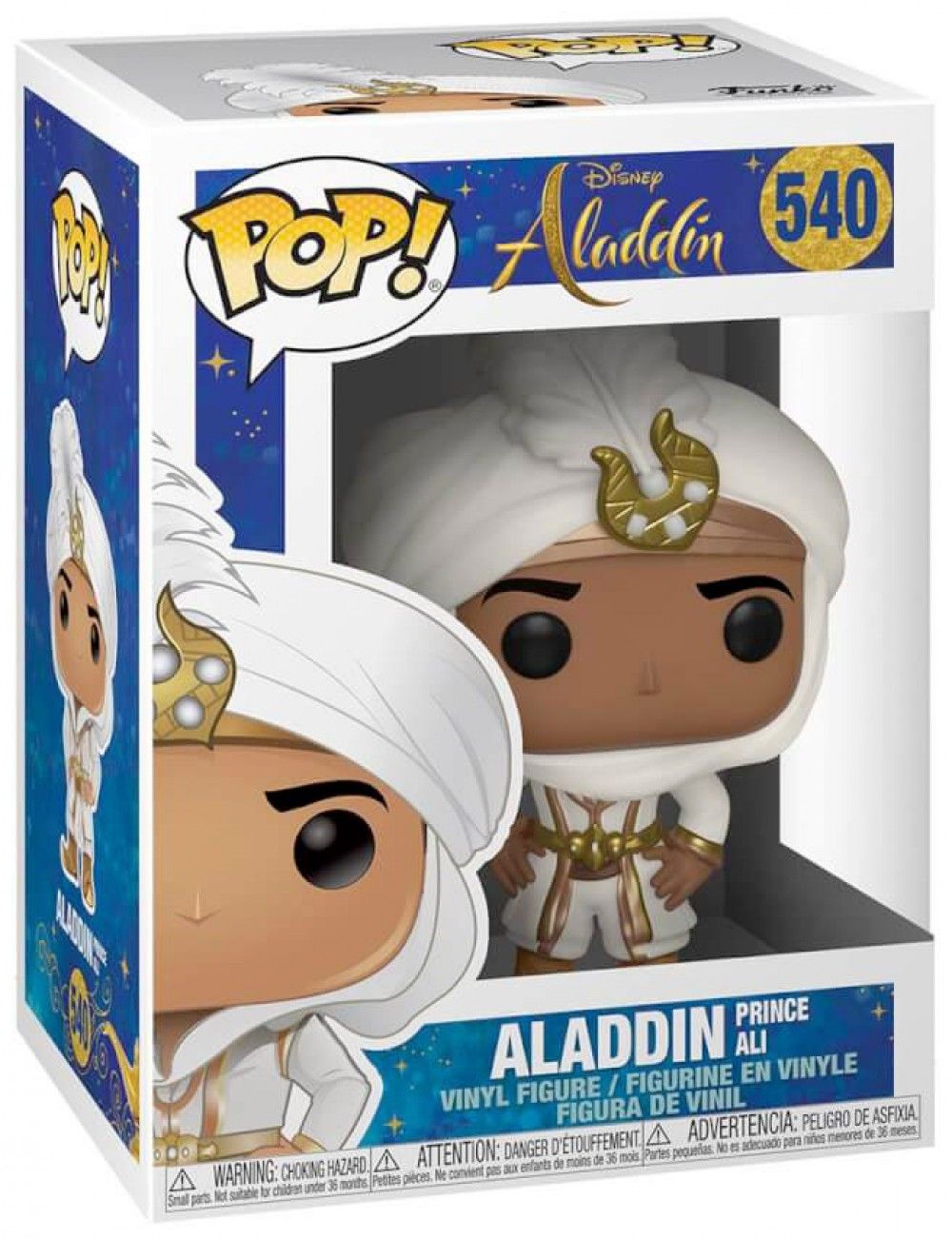 Figurine Pop #540 Aladdin en Prince Ali 2019