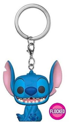 porte cles stitch flocked