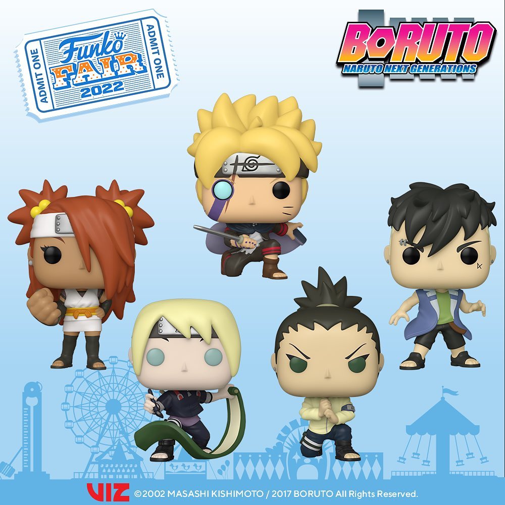 Funko pop funko fair 2022 Boruto