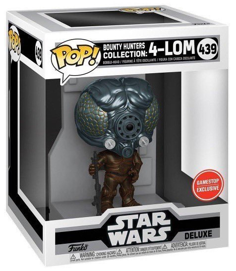 Funko Pop! Deluxe: SW Bounty Hunter - Dengar - Star Wars - Figura de Vinilo Coleccionable - Idea de Regalo- Mercancia Oficial - Juguetes para Niños y Adultos - Movies Fans