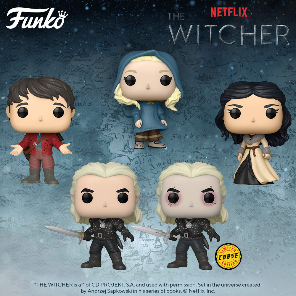 Nouvelles Figurines Funko Pop The Witcher Série Netflix
