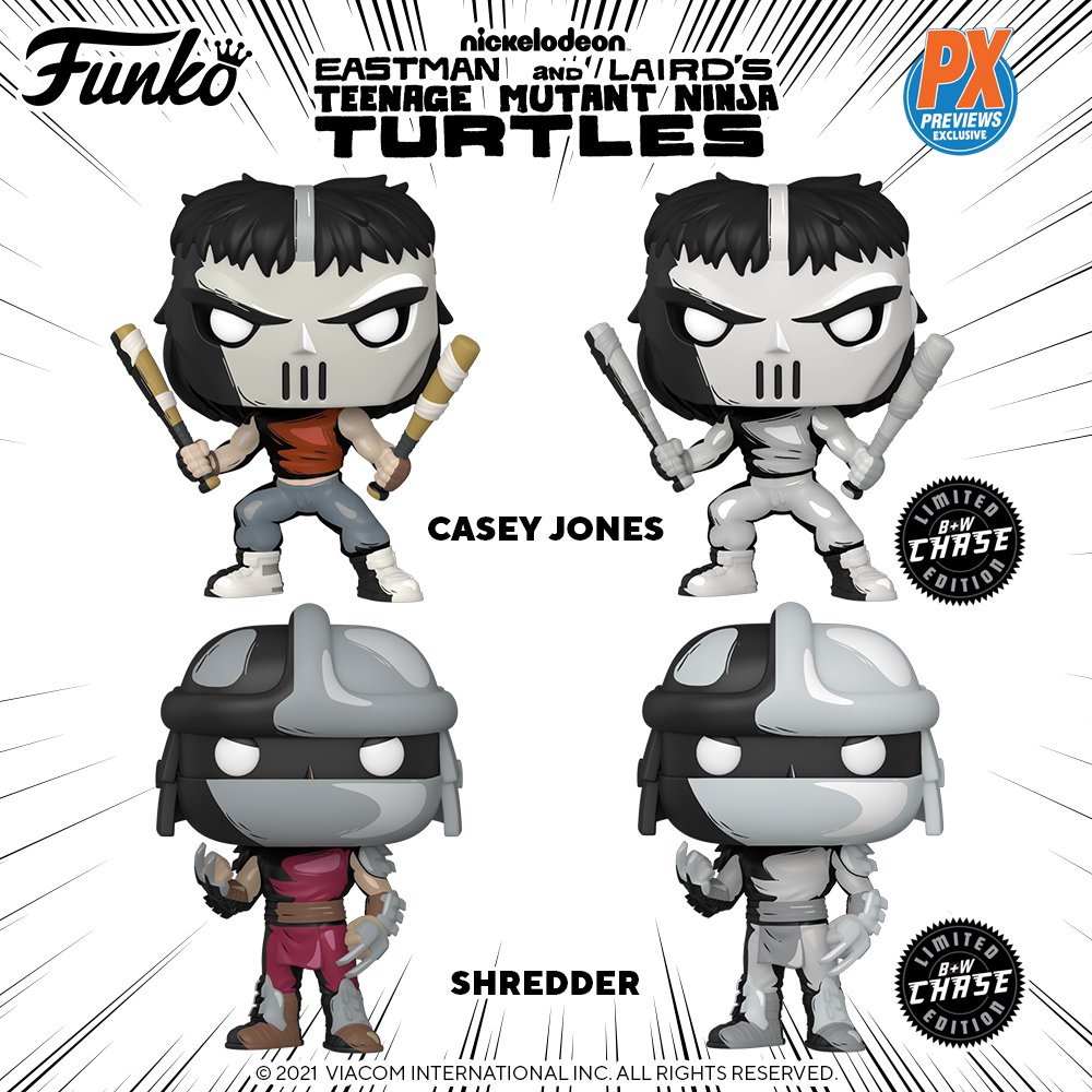 Nouvelles Figurines Funko Pop Tortues Ninja Comic // Février 2022
