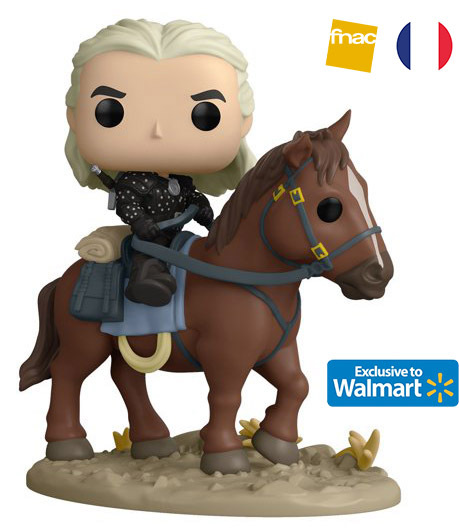 Funko Pop Rides The Witcher Netflix : Geralt et Ablette- Réf Funko 58902 - Walmart
