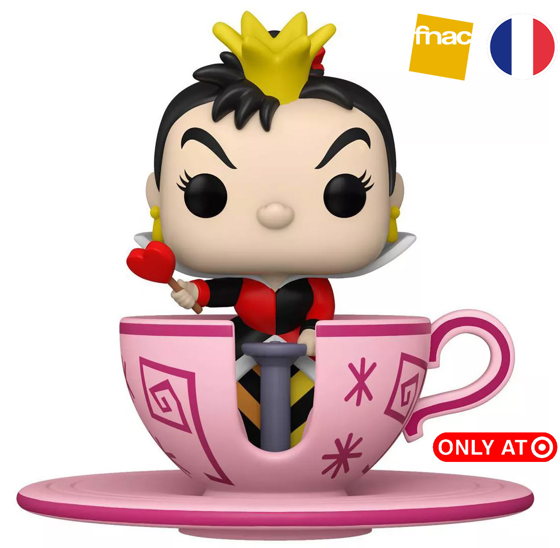 Funko Pop Walt Disney World : La Reine de Cœur à l'attraction mad tea party- Réf Funko 58963 - Target