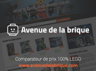 Avenue de la brique - Comparateur de prix 100% LEGO